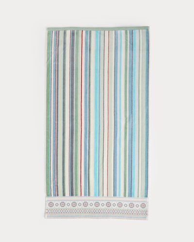 Carolyn Donnelly Eclectic Border Stripe Hand Towel